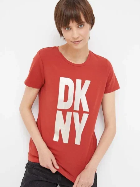 DKNY Majica kratkih rukava crvena