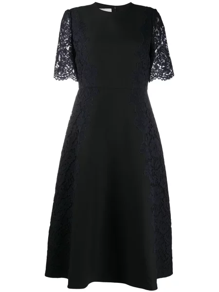 Rochie Valentino Garavani din dantelă de costum negru