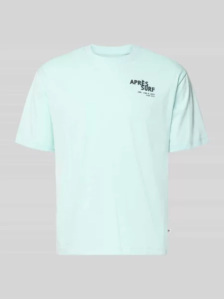 T-shirt o kroju regular fit z czystej bawełny S.oliver Red Label