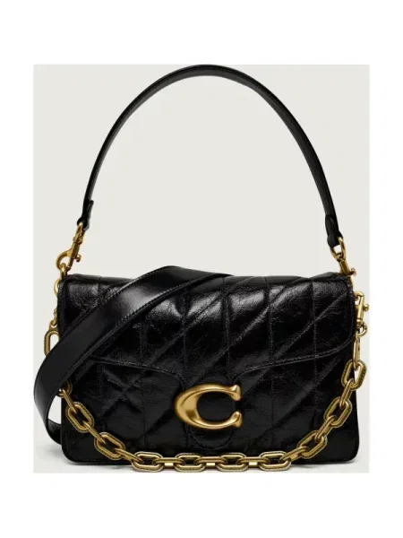 Colier Coach din piele negru