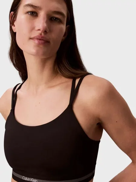 Спортивный топ Calvin Klein черный