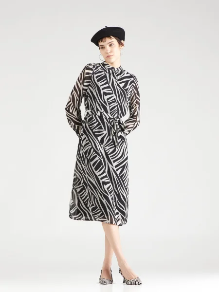 VERO MODA Obleka HOLLY' črna