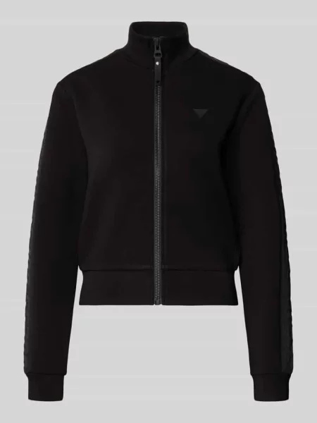 Bluza rozpinana z aplikacją z logo model ‘NEW ALLIE’ Guess czarna