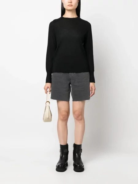 Vilnonis megztinis Calvin Klein juoda