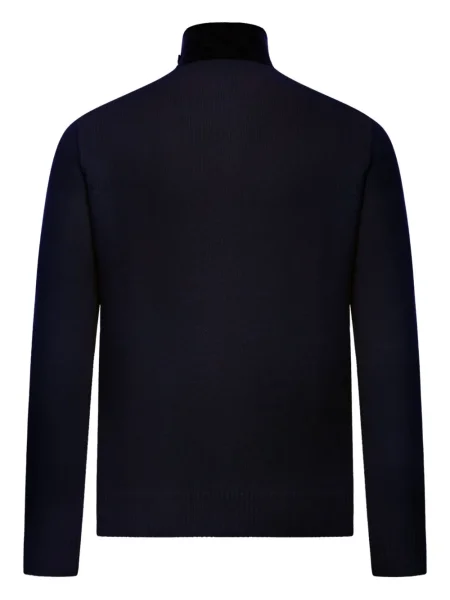 Cardigan Stone Island de lână cu strasuri albastru