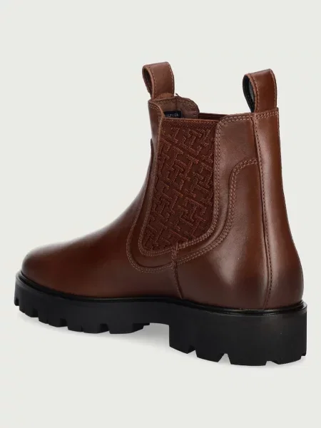 Sztyblety Tommy Hilfiger brązowe