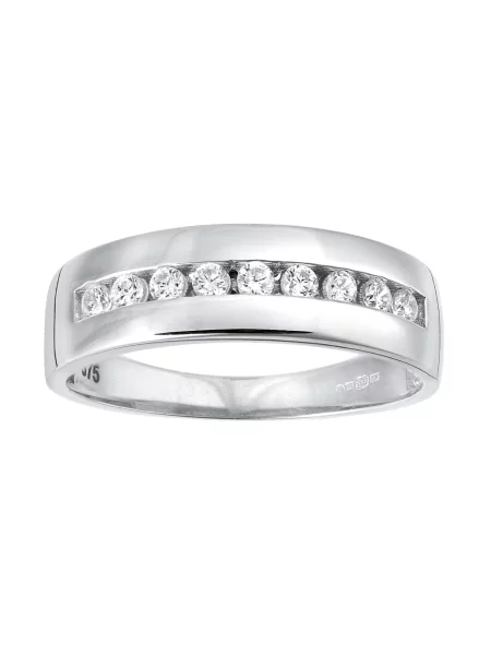 DIAMANT LETERNEL Inele argintiu