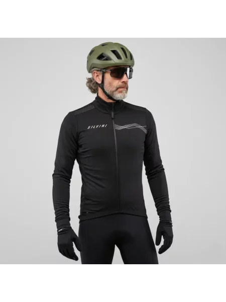 Kurtka rowerowa Silvini Ghisallo czarna