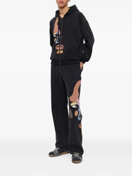 Pantaloni Kidsuper alergare negru