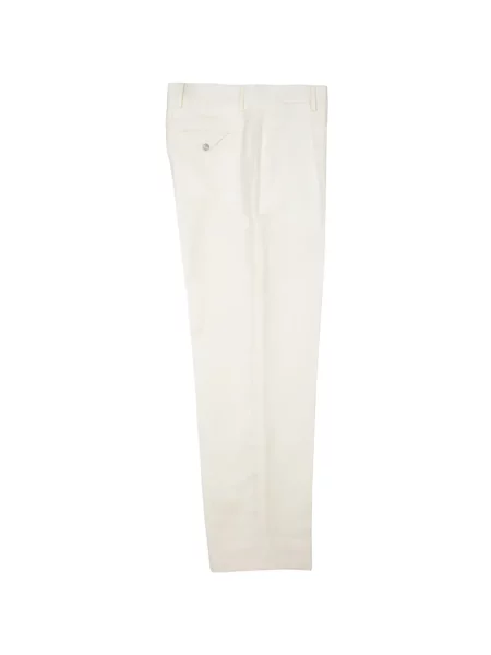 Pantaloni Briglia 1949 plisate alb