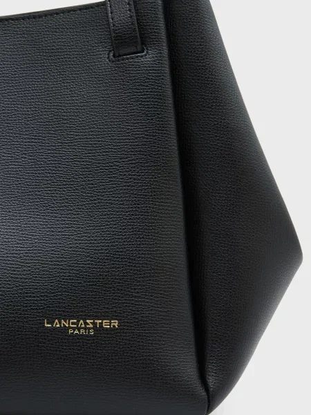 Кожаная сумка Lancaster черная