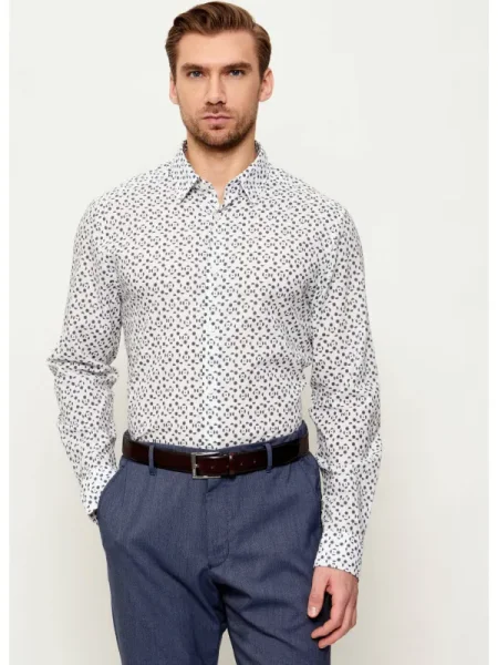 Joop! Jeans Cămașă Hansen | Modern fit alb