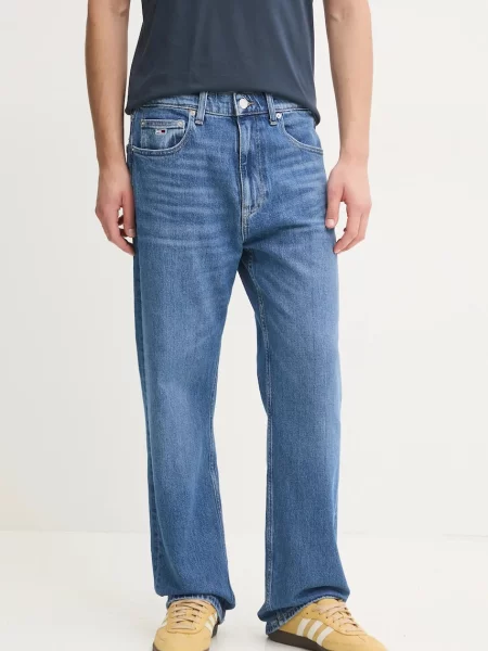 Kavbojke Tommy Jeans modra