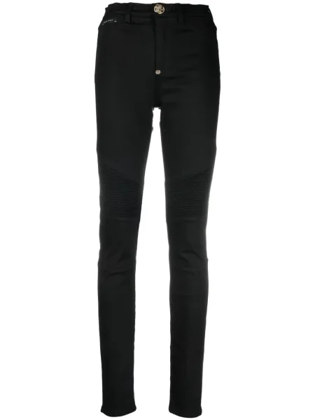Skinny fit traperice Philipp Plein crna