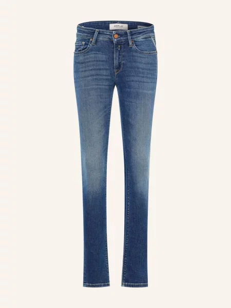 Replay Jeansy Skinny New Luz blau niebieskie