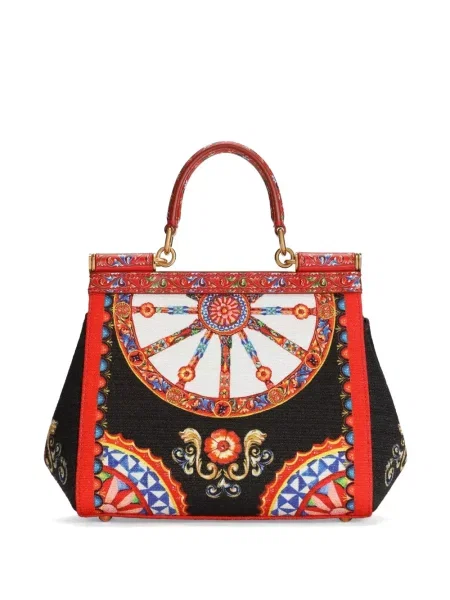 Чанта Dolce & Gabbana с принт черно