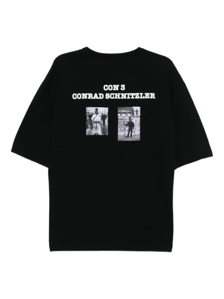 Tricou Undercover cu decolteu rotund negru