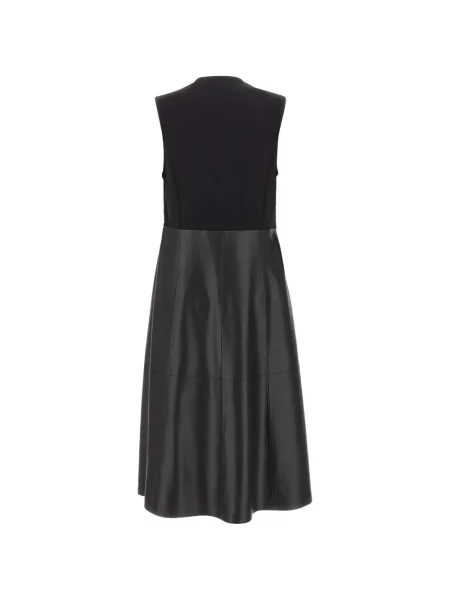 Rochie midi Elena Mirò fără mâneci negru