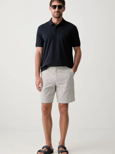 Tricou polo Boss Green verde