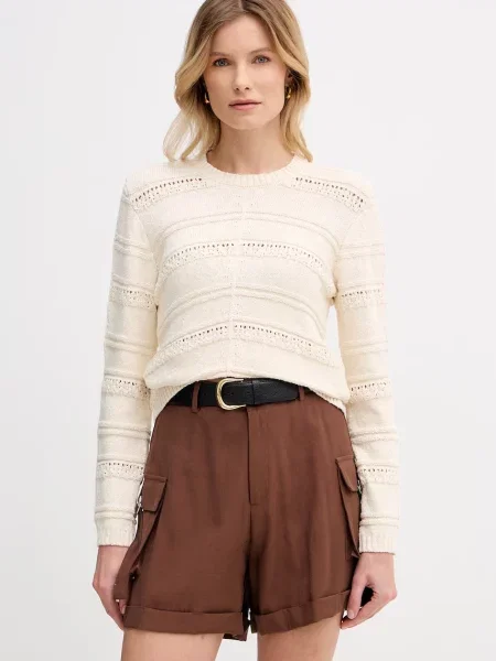 Hoss Intropia sweter beżowy