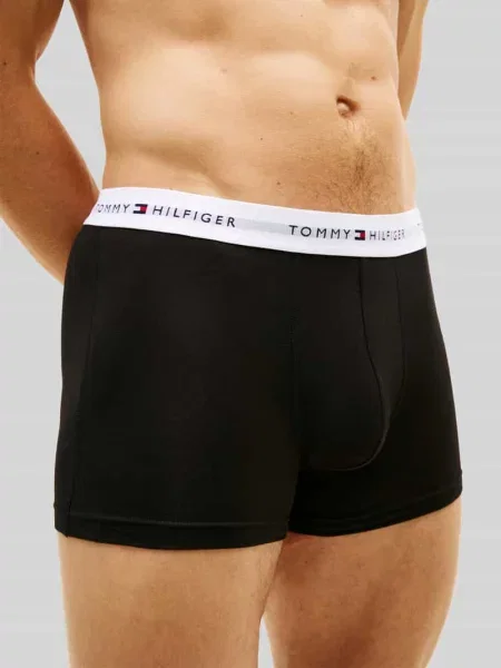 Obcisłe bokserki o kroju regular fit z mieszanki bawełny w zestawie 3 szt. Tommy Hilfiger