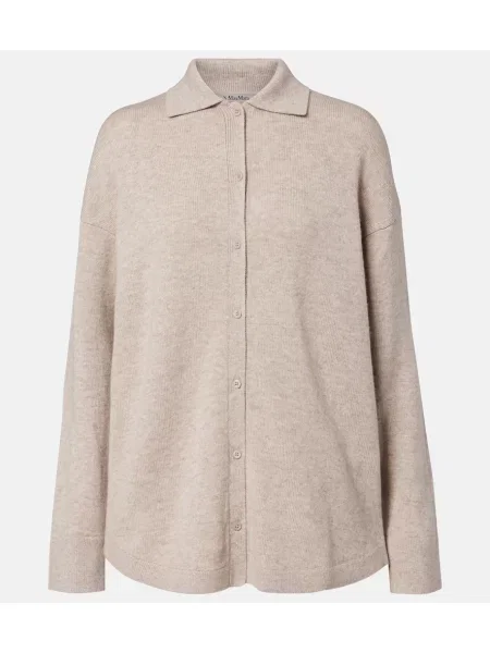 Cardigan 's Max Mara de lână bej