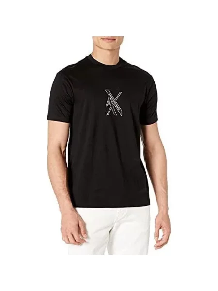 Koszulka Armani Exchange czarna