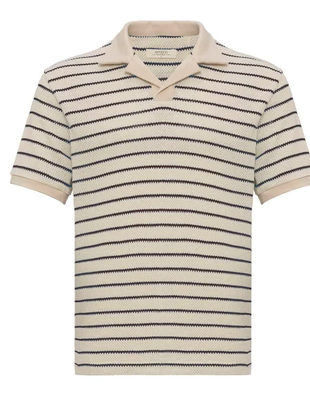 Antioch Tricou Silvio deschis / albastru închis bej