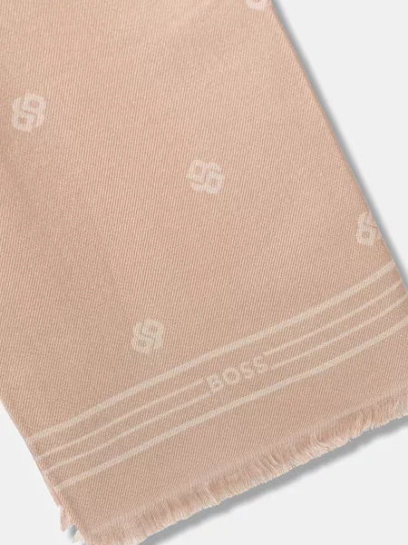 Шарф Boss бежевый