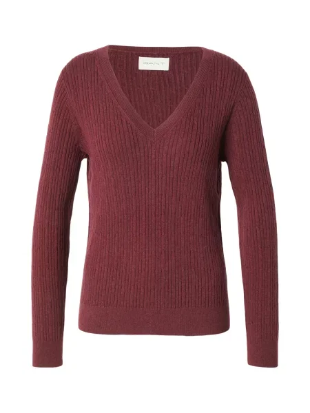 GANT Pulover burgundy roșu