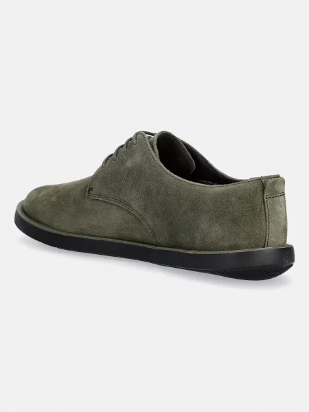 Camper pantofi de piele întoarsă Wagon verde
