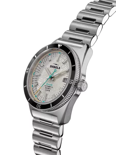 Ceas Shinola alb