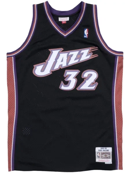 Vestă Mitchell & Ness din jerseu negru
