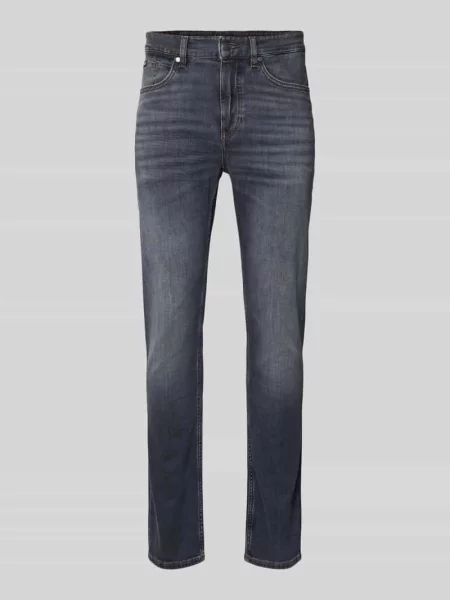 Jeansy o kroju slim fit z mieszanki bawełny model ‘DELAWARE’ Boss