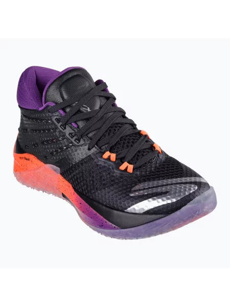 Buty do koszykówki SKECHERS SKX Elevate black/purple/pink czarne