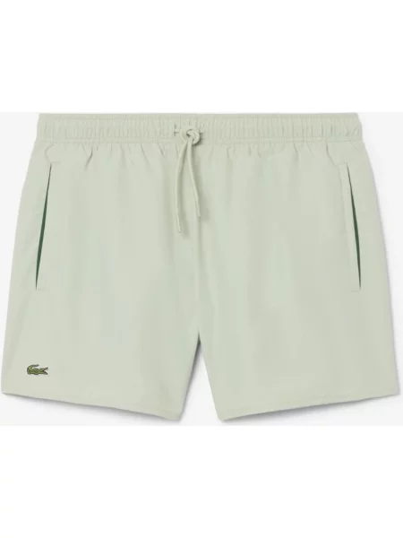 Kąpielówki Lacoste Sport jasny S zielony