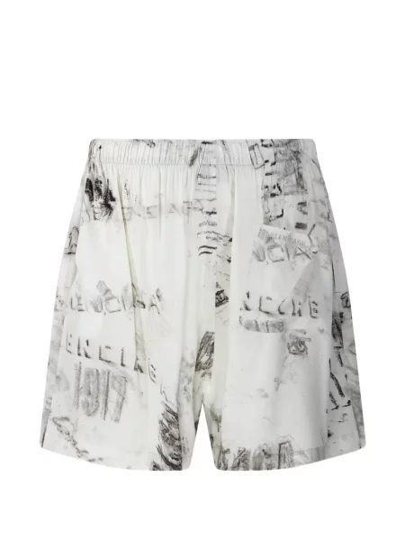 Šortai Balenciaga balta