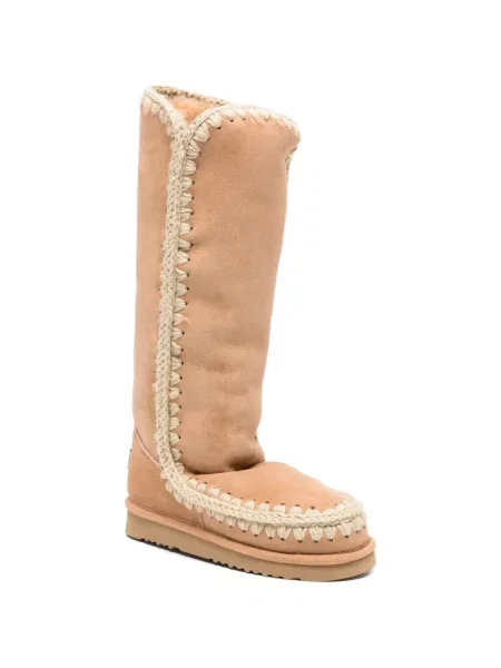 Botine Mou din piele de căprioară