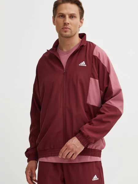 Tepláková souprava adidas vínová