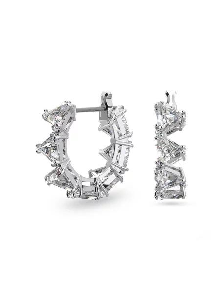 Сережки Swarovski серебрянный