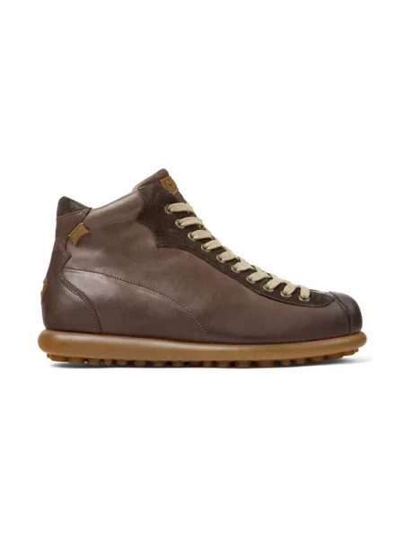 Sneakersy Camper brązowe