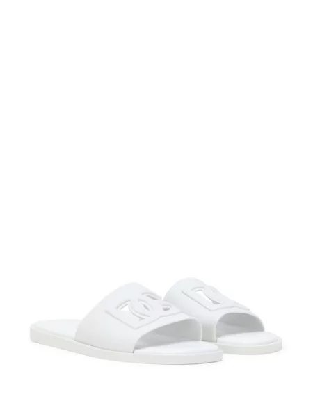 Papuci Dolce & Gabbana alb