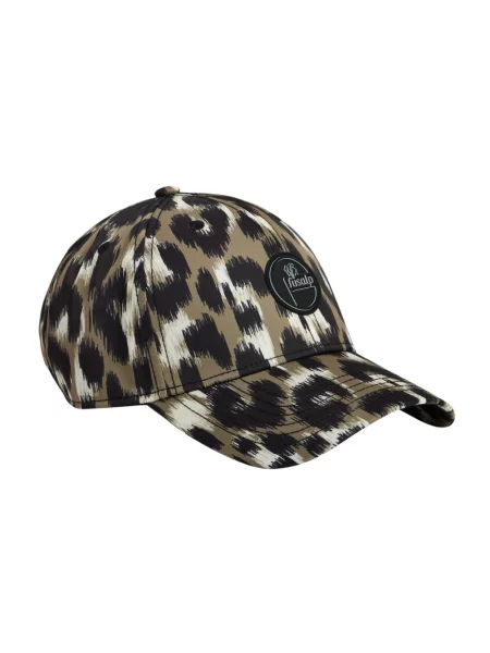 Fusalp czapka bejsbolowa LEOPARD CAP brązowa