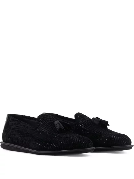 Pantofi loafer Giorgio Armani negru