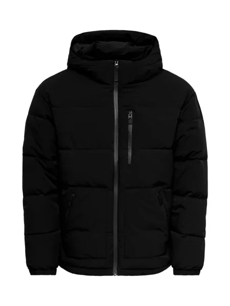 Only & Sons Geacă de iarnă ONSROMO' negru