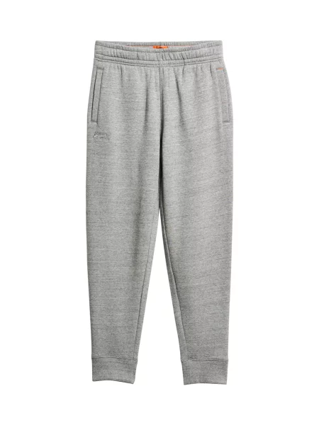 Superdry & Co Hlače Essential pegasto siva