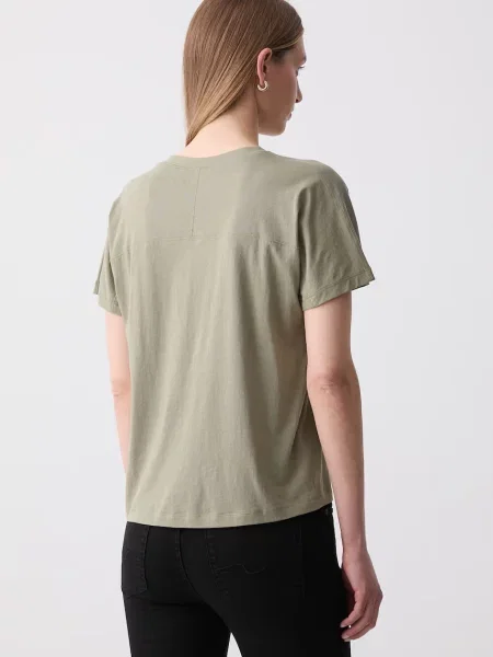 Marc O'Polo basic tričko zelené