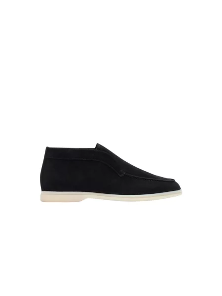 Buty do kostki Scarosso skórzane czarne
