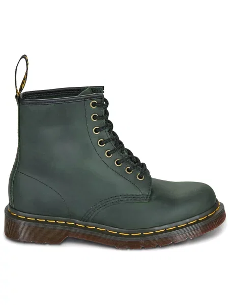 Pantofi Dr. Martens din piele verde