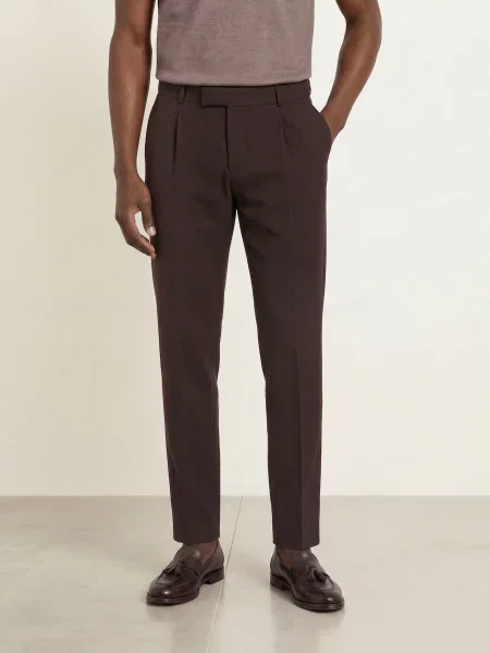 Cinque Kalhoty Cisalto-R Extra Slim Fit 58 dunkellila